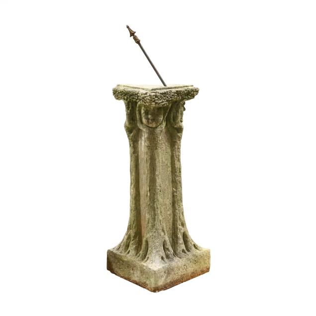 cast-stone-sundial-pedestal-with-figural-allegory-of-time