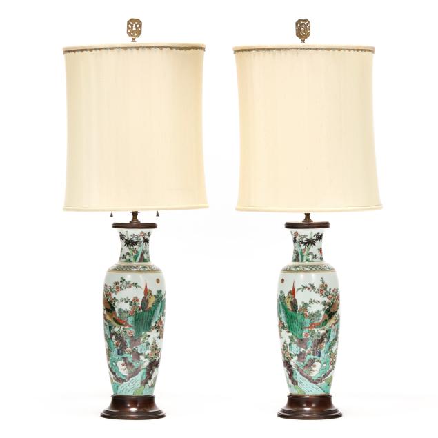 a-pair-of-chinese-porcelain-famille-verte-vase-lamps
