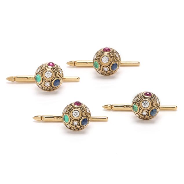 set-of-four-gold-and-gem-set-half-dome-i-ball-i-tuxedo-studs-alex-sepkus
