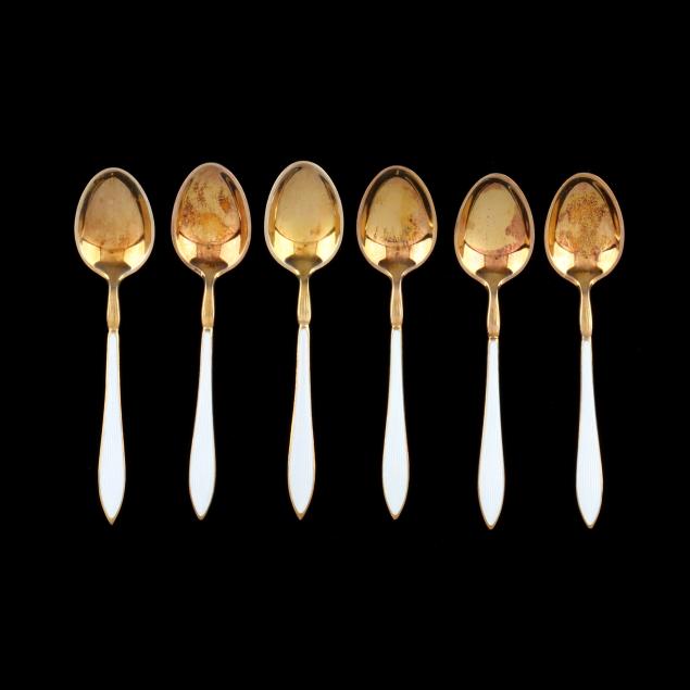 set-of-six-norwegian-gilt-and-enameled-silver-demitasse-spoons