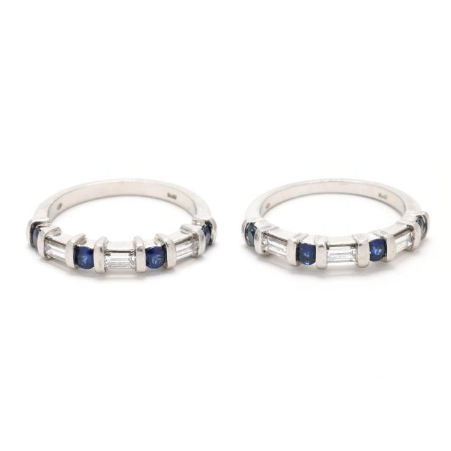 pair-of-platinum-diamond-and-sapphire-bands