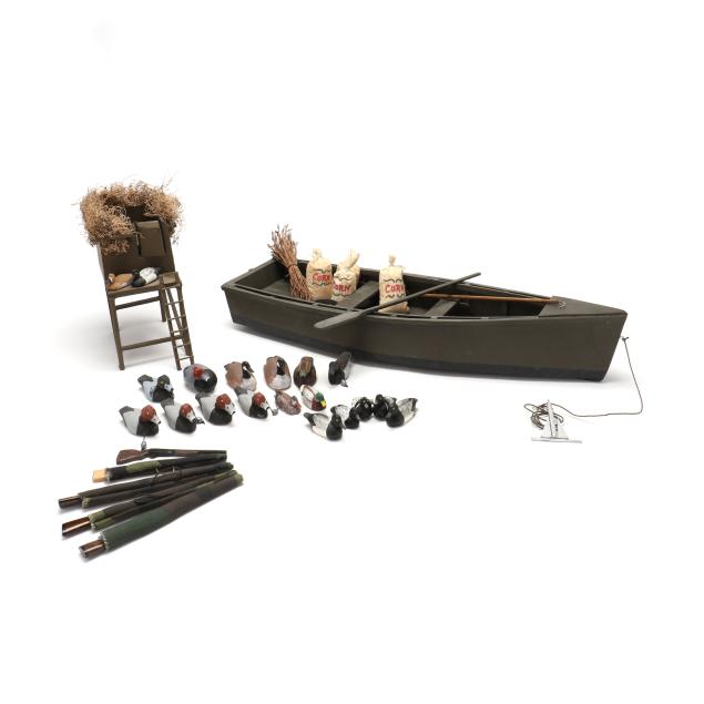 houston-lewis-nc-b-1944-guide-skiff-with-blind