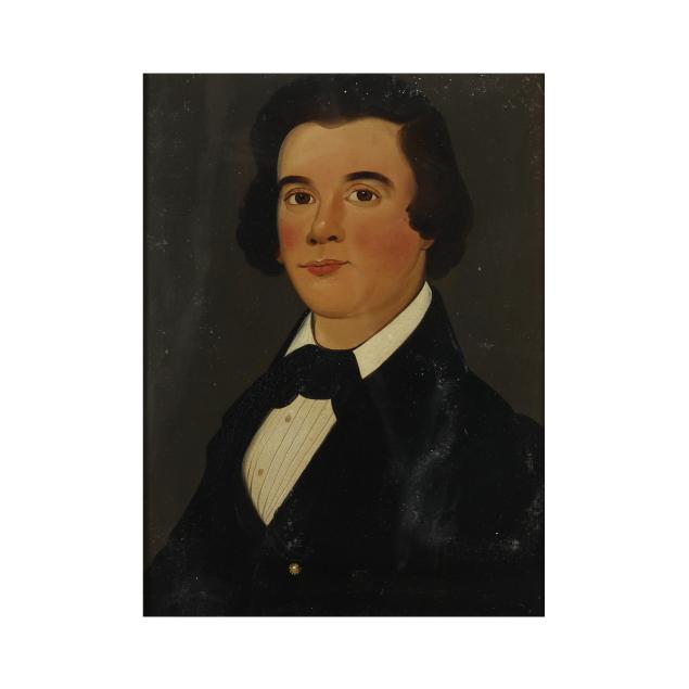 american-school-mid-19th-century-portrait-of-a-gentleman