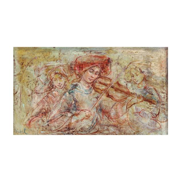 edna-hibel-plotkin-american-1917-2015-the-violinist