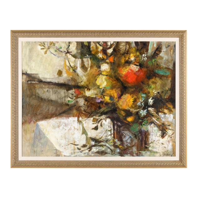 contemporary-abstract-still-life-painting-with-flowers