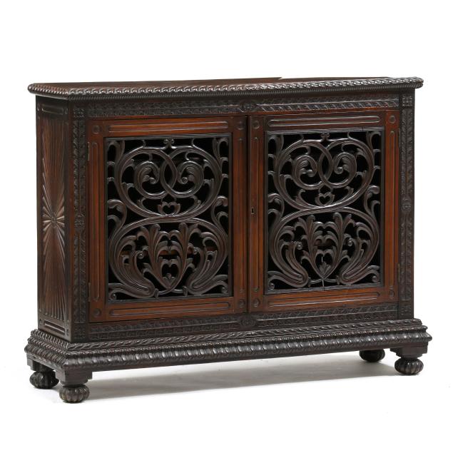 anglo-indian-carved-rosewood-credenza