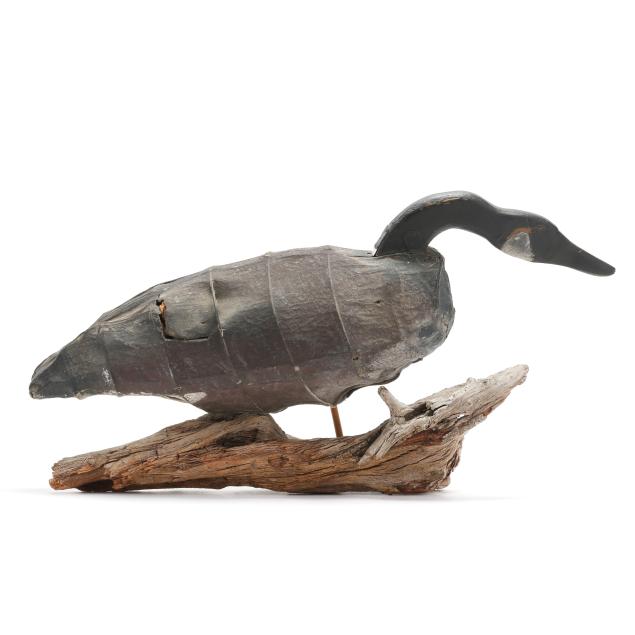 caleb-cartwright-va-1893-1977-stick-up-goose-on-driftwood