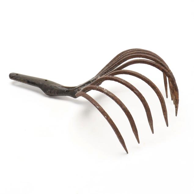 early-iron-clam-oyster-rake