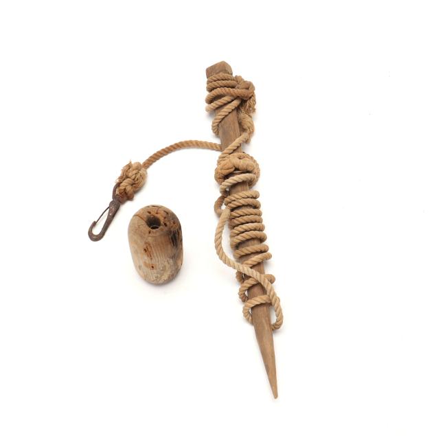 wayland-baum-nc-1904-2007-live-goose-decoy-stake-and-line