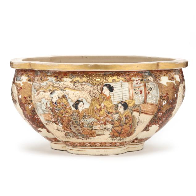 a-large-japanese-quatrefoil-shaped-satsuma-jardiniere