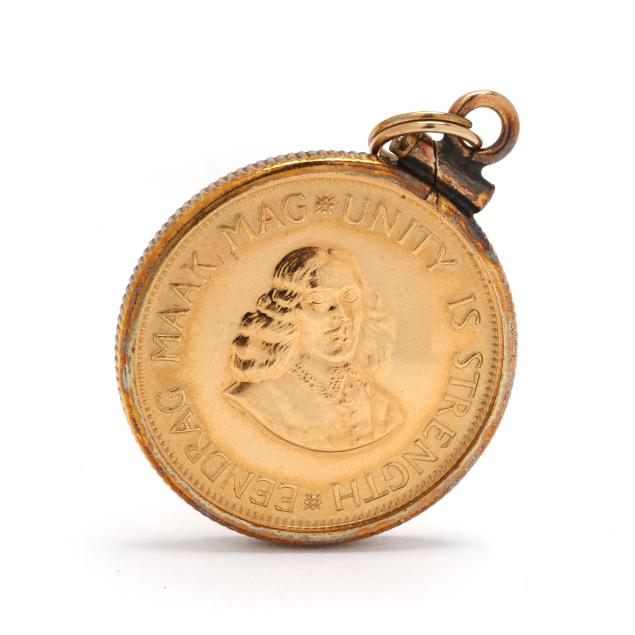 gold-south-african-2-rand-coin-charm-pendant