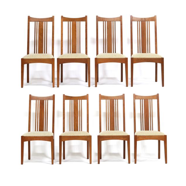 stickley-set-of-eight-cherry-dining-chairs