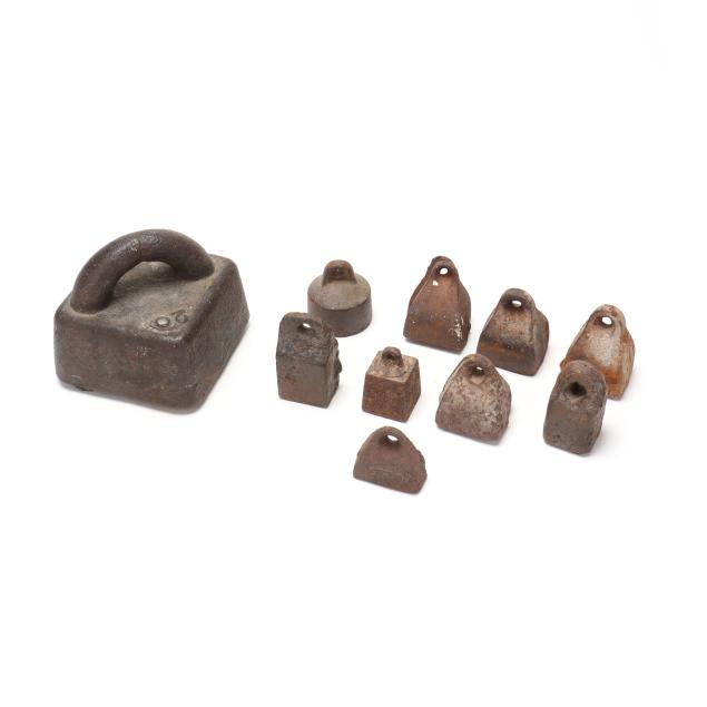 sanders-foundry-iron-weights-group-of-ten