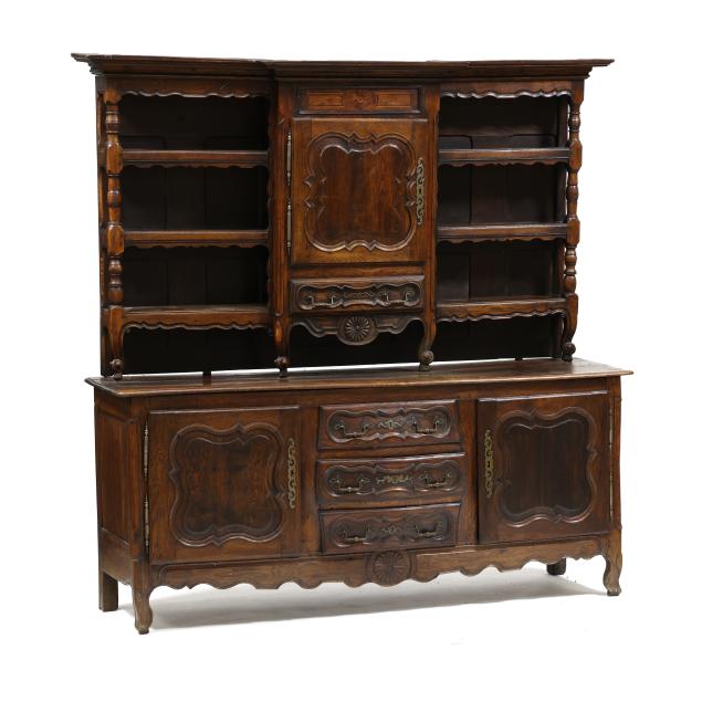 french-provincial-carved-oak-vaisselier