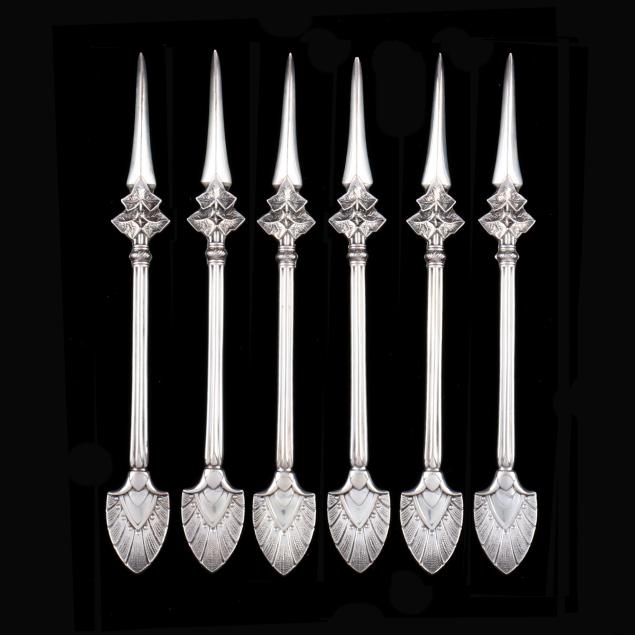 set-of-six-gorham-sterling-silver-butter-picks
