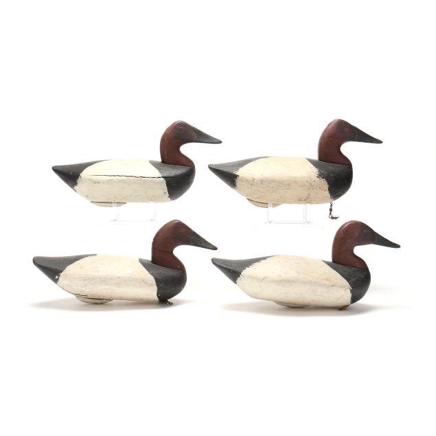 sam-barnes-md-1857-1926-four-drake-canvasbacks