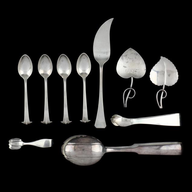 ten-pieces-of-american-sterling-silver-flatware