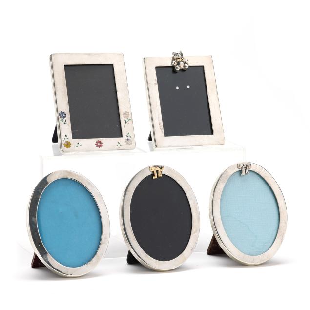 five-sterling-silver-picture-frames-including-tiffany-co