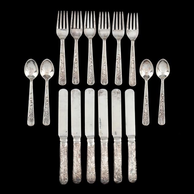 chinese-export-silver-miniature-flatware-service