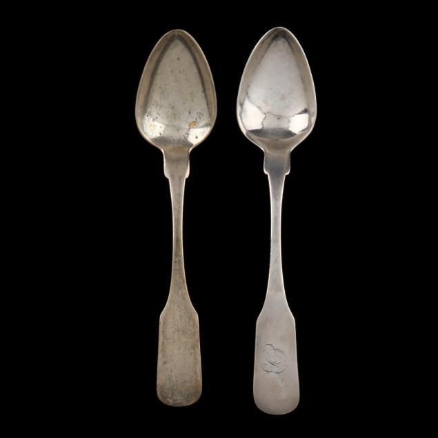 two-rare-north-carolina-coin-silver-spoons-mark-of-john-copper-stedman