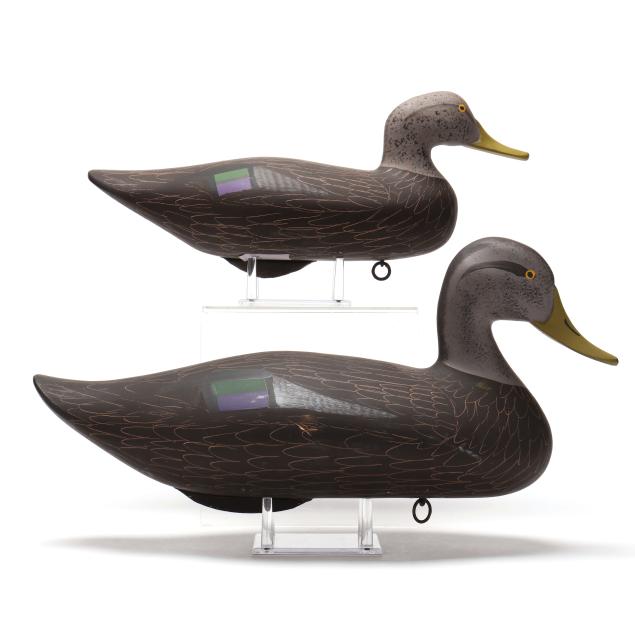 captain-harry-jobes-md-1936-2019-two-black-ducks