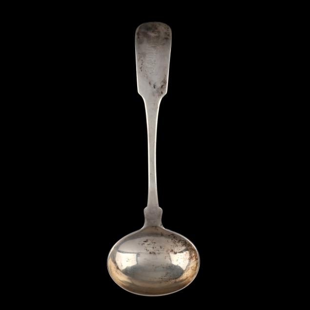 southern-coin-silver-gravy-ladle-mark-of-moses-eastman