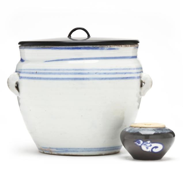 two-japanese-blue-and-white-tea-wares