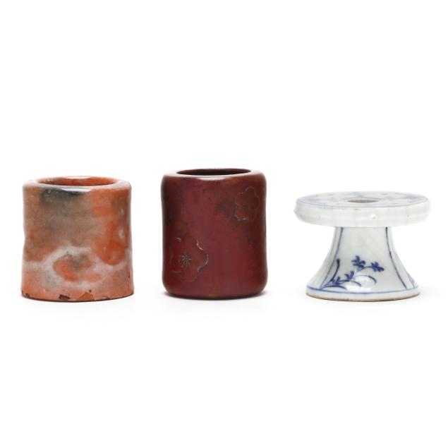 three-japanese-ceramic-ladle-rests-i-futaoki-i