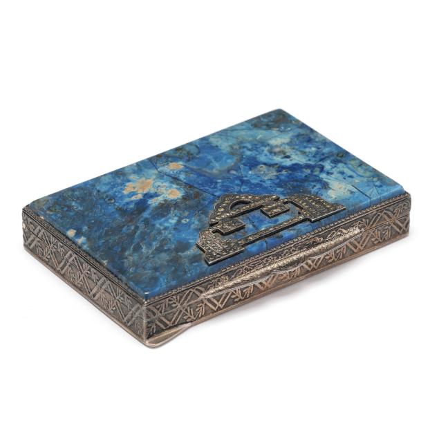 english-art-deco-silver-gilt-and-stone-mounted-box