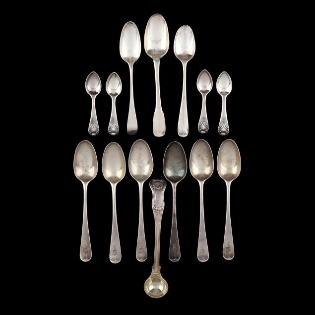 selection-of-fourteen-georgian-silver-spoons