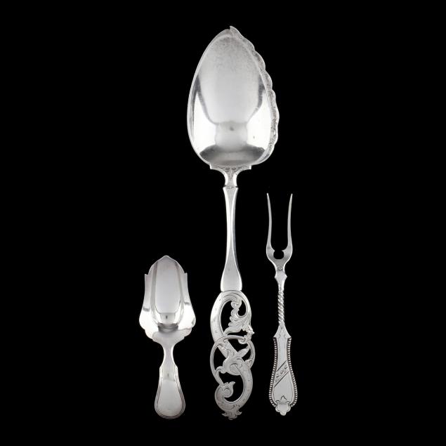 three-pieces-of-dutch-silver-flatware