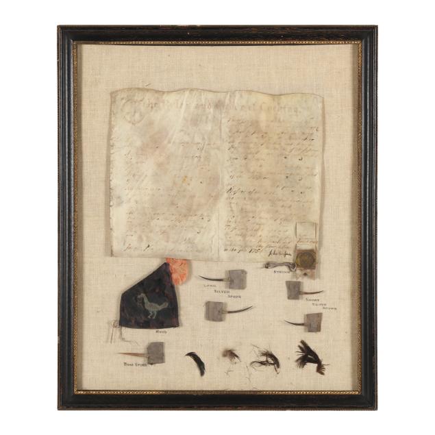 18th-century-english-manuscript-on-cock-fighting