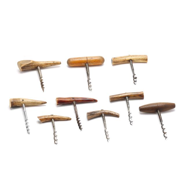 group-of-antique-corkscrews
