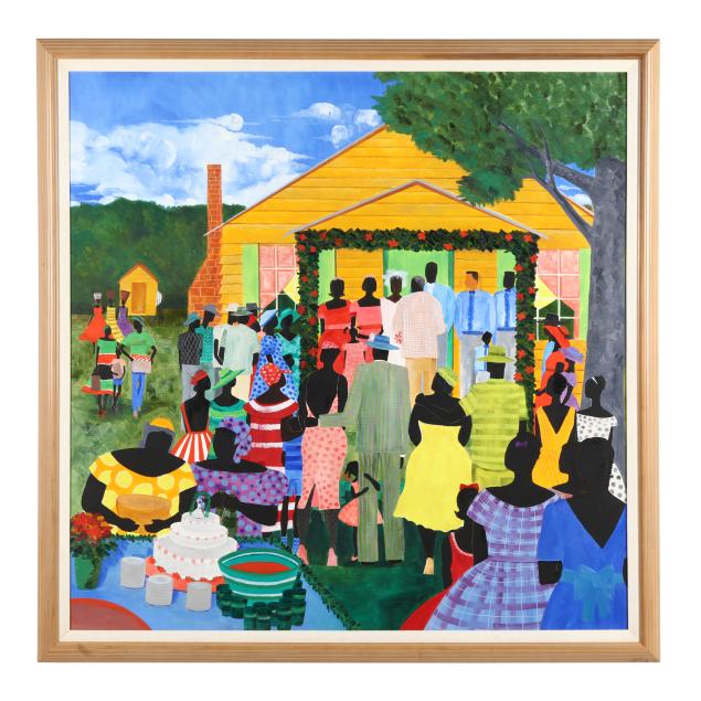 jonathan-green-american-b-1955-i-the-wedding-i