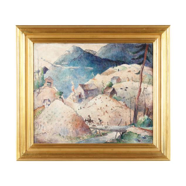 walter-harrison-cady-american-1877-1970-in-the-yellow-mountains-north-carolina
