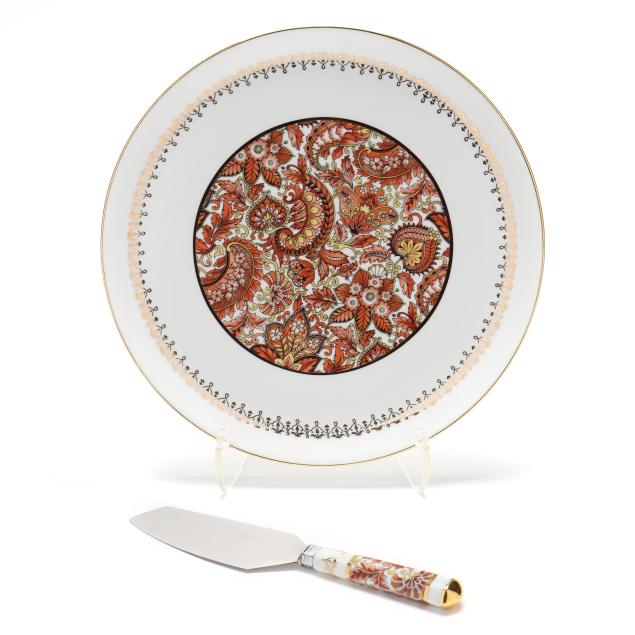 pilivite-paisley-cake-plate-and-knife-set