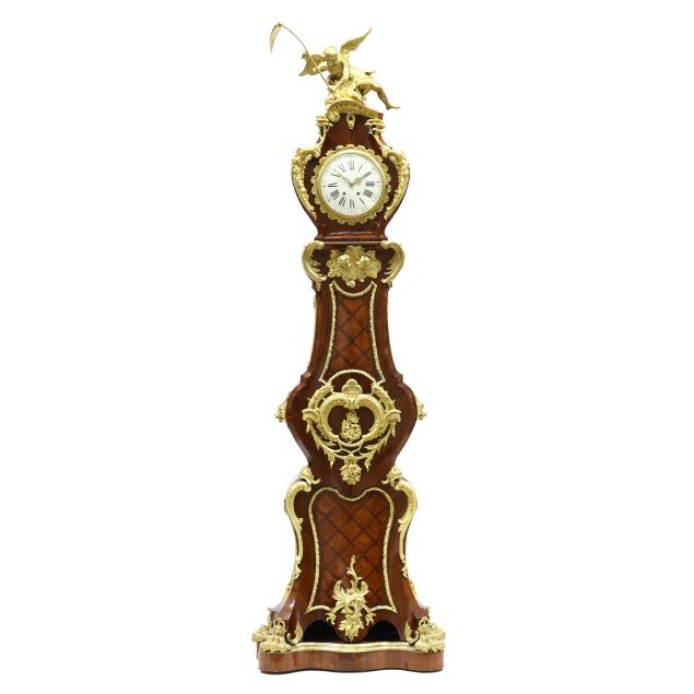 regence-style-parquetry-and-ormolu-mounted-tall-case-clock