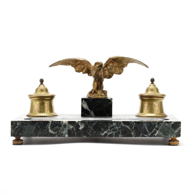napoleon-iii-ormolu-mounted-mable-inkstand