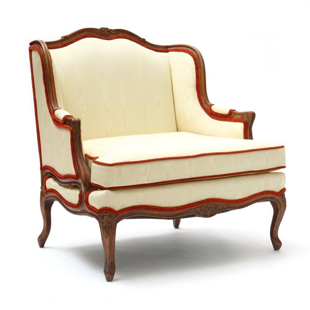 louis-xv-style-silk-upholstered-settee