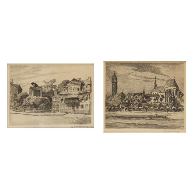 two-views-of-frankfurt-germany