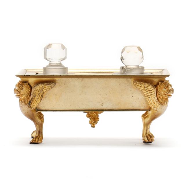 continental-gilt-bronze-and-crystal-inkstand