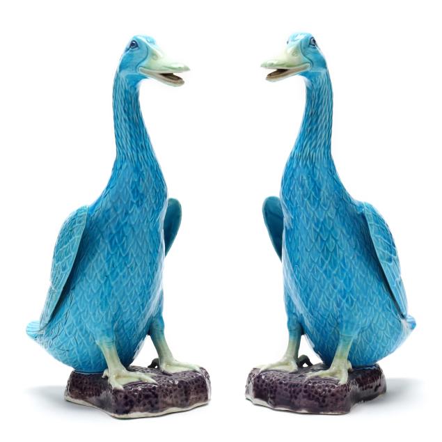 pair-of-vintage-chinese-porcelain-blue-ducks