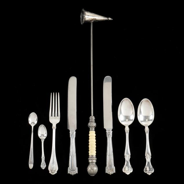 eight-pieces-of-assorted-sterling-silver-flatware