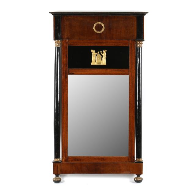 napoleonic-mahogany-and-ebonized-wall-mirror