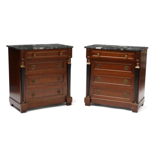 trouvailles-inc-pair-of-napoleonic-style-marble-top-bedside-commodes