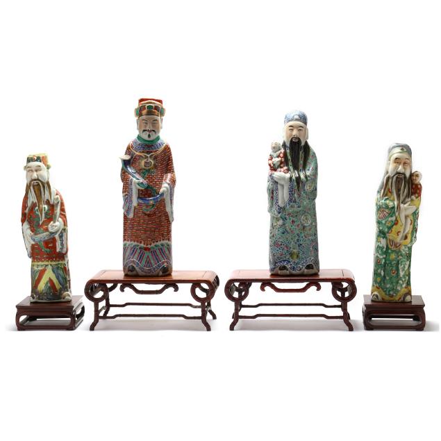 four-chinese-porcelain-immortal-figures