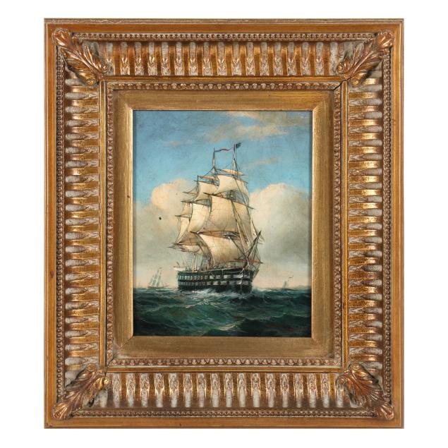 robert-sanders-american-b-1950-portrait-of-a-clipper-ship