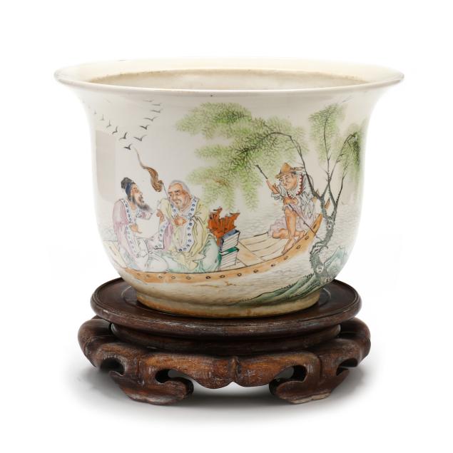 chinese-famille-rose-porcelain-jardiniere