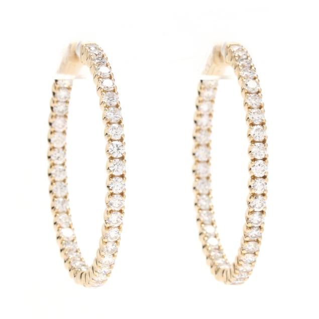 gold-and-diamond-hoop-earrings