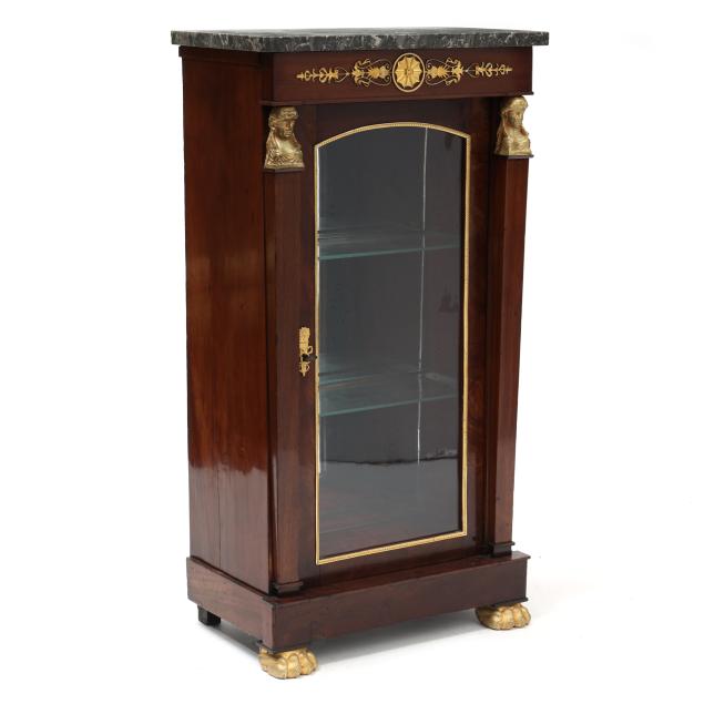 napoleon-iii-style-marble-top-mahogany-and-ormolu-diminutive-vitrine